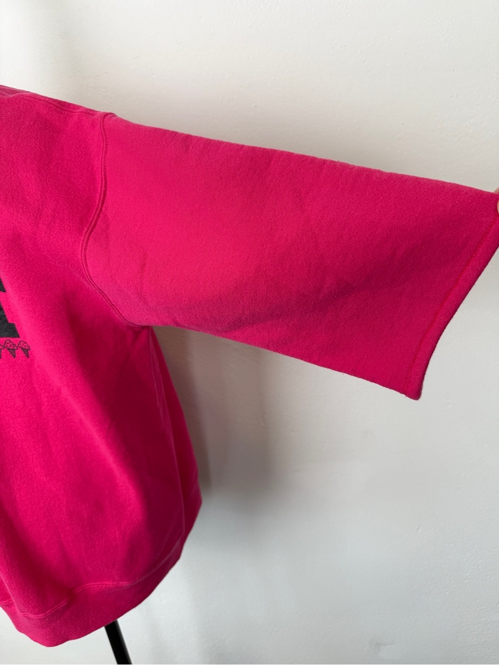 Vintage Ben & Jerry's Size XL Pink Cow Vermont's Finest Sweatshirt - Picture 6 of 9
